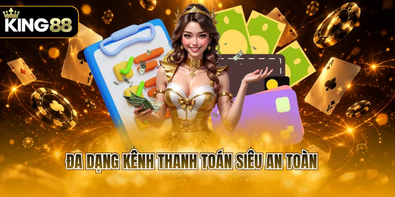 Đa dạng kênh thanh toán siêu an toàn