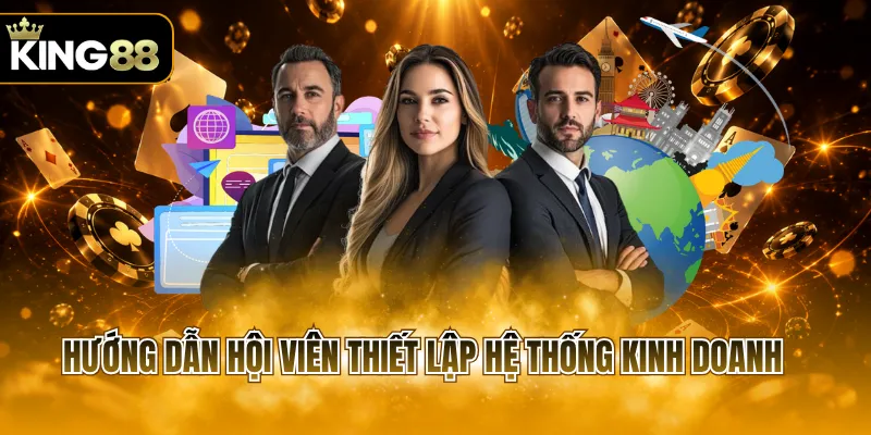 Hướng dẫn hội viên thiết lập hệ thống kinh doanh